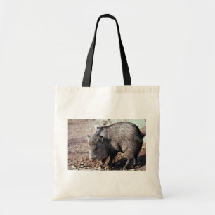 Collared peccary (javelina) tote bag