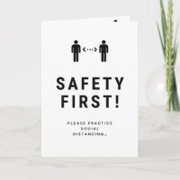Colleague Farewell Card - Safety First