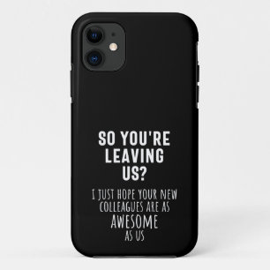 colleague farewell, retirement, coworker, goodbye, Case-Mate iPhone case