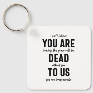 colleague farewell, retirement, coworker goodbye,  key ring