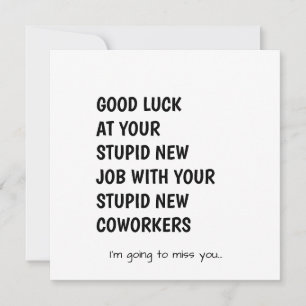 Colleague Leaving Gift with Heartfelt Message Holiday Card