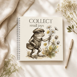 “Collect Small Joys” Journal Spiral Notebook