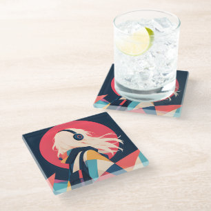 Collectable Anime inspired Glass Coaster