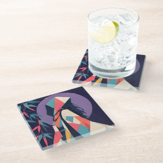 Collectable Anime inspired Glass Coaster