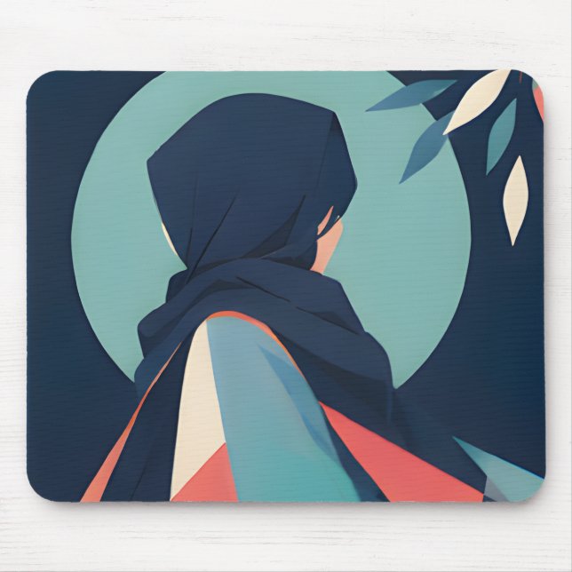 Collectable Anime inspired mouse pad (Front)