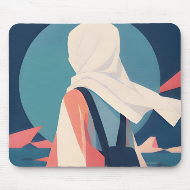 Collectable Anime inspired mouse pad (Front)