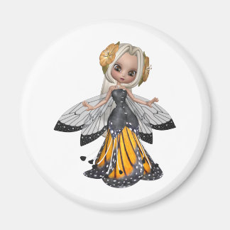 ♥ Collectable Fairy Flower Doll Art ♥ (pixie5) Magnet