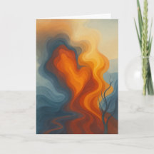 Collectible Customizable Glow Forth Greeting Card