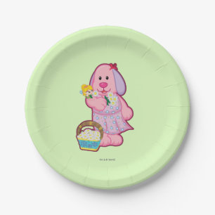 Collecting Flowers with Melanie Paper Plate