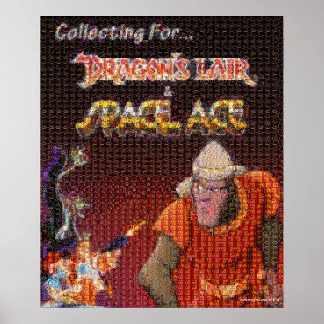 Collecting for Dragon's Lair & Space Ace Poster (Front)