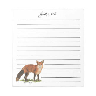Collection Australian Fox Note Pad