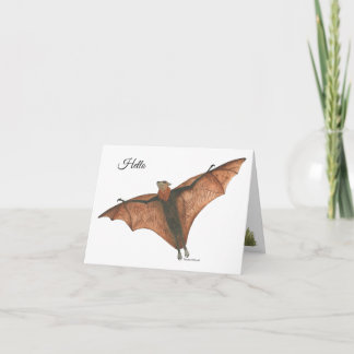Collection Bat Note Card