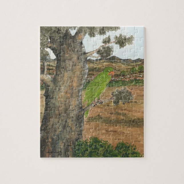 Collection Chip in eucalyptus tree Puzzle (Vertical)