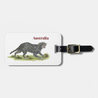 Collection Feral Cat Luggage Tag