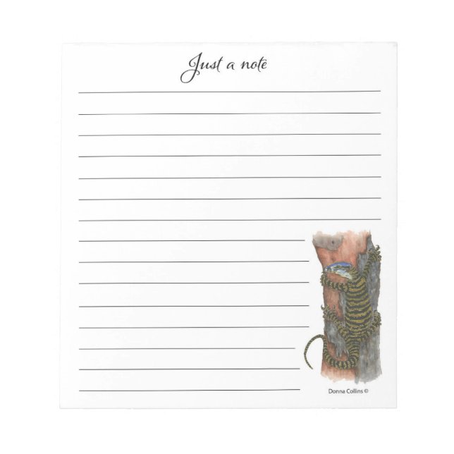 Collection Lizard Note Pad (Front)