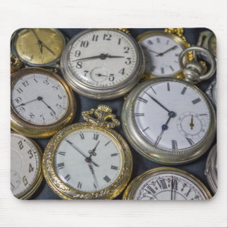Collection of Antique Watches Mouse Pad