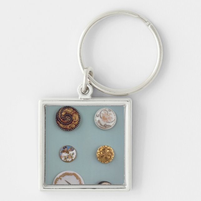 Collection of buttons key ring (Front)