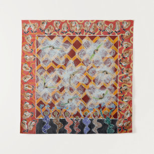 Collection of canvas masterpieces painted on canva tapestry