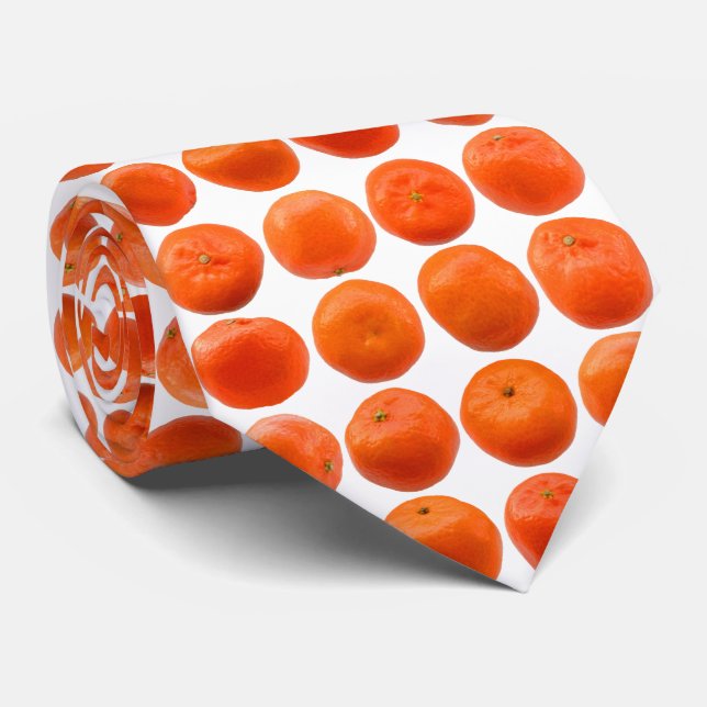 Collection of Clementines Tie (Rolled)