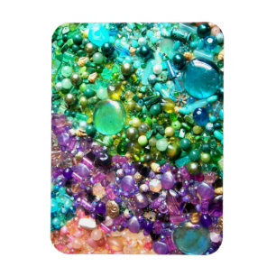 Collection of Colourful Beads Magnet