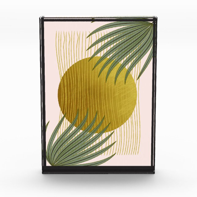 Collection of gold shapes photo block (Front)