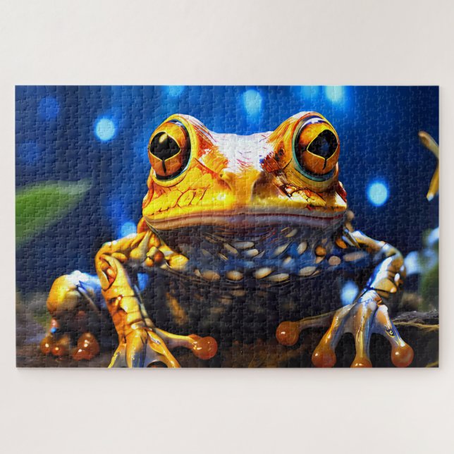 Collection of Jigsaw Puzzle Frogs Costa Rica (Horizontal)