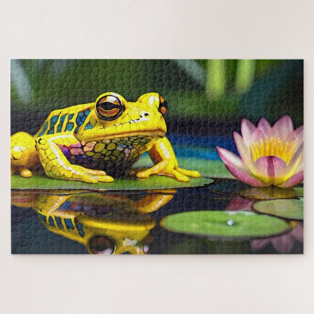 Collection of Jigsaw Puzzle Frogs Costa Rica (Horizontal)