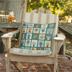 Collection of plant cushion