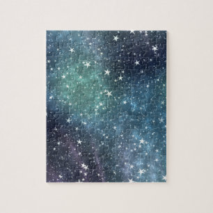 Collection of stars night view jigsaw puzzle