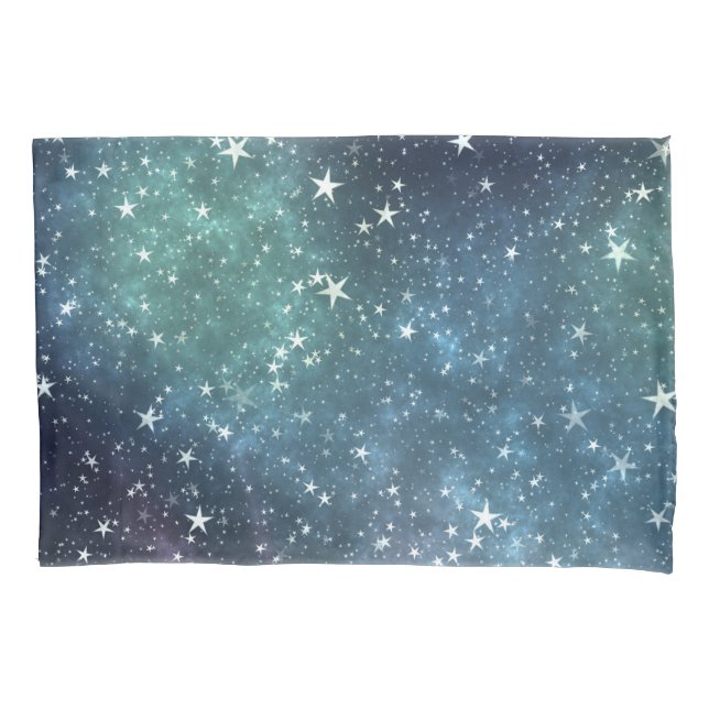 Collection of stars night view pillowcase (Front)