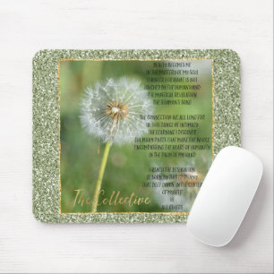 Collective Poem (written by me) Mouse Pad