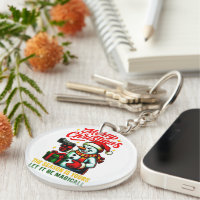 Collector's Snowman Keychain Edgy Christmas