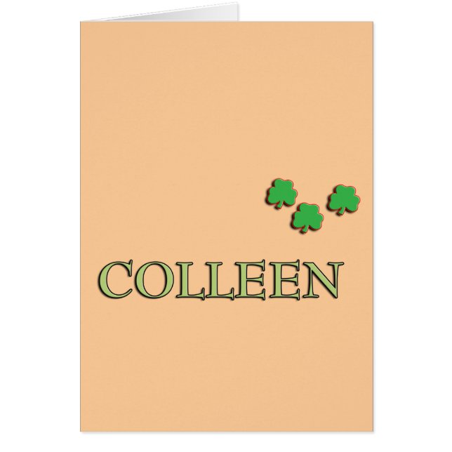 Colleen Irish (Front)