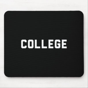 College' 80s Party House Movie Clic College Mouse Pad
