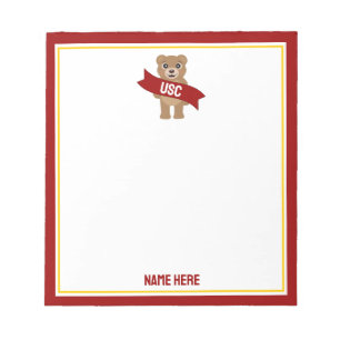 College Bear Notepad - Add Your School