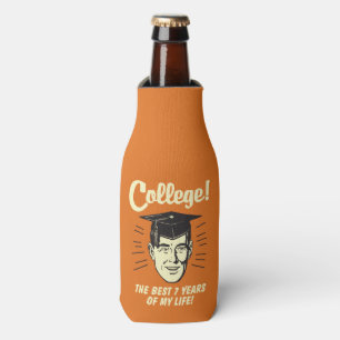 College: Best 7 Years Of My Life Bottle Cooler