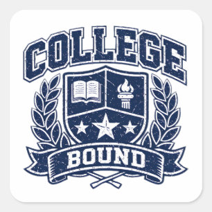 College Bound – New Journey Student Pride Square Sticker