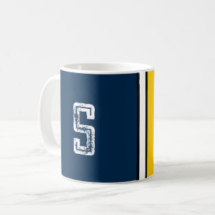 College Colours Monogram Coffee Mug