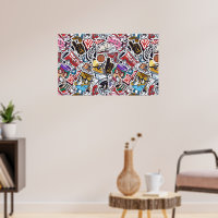 College Comics Pattern