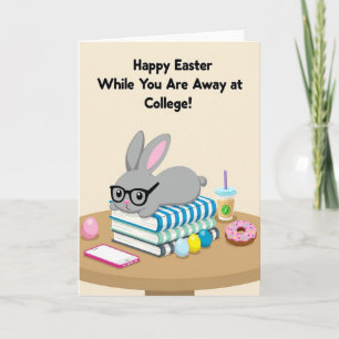 College Easter Greetings Card