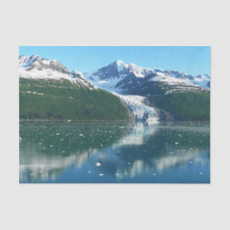 College Fjord I Beautiful Alaska Photography Tissue Paper