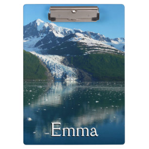 College Fjord II Beautiful Alaska Photography Clipboard