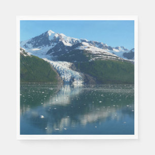 College Fjord II Beautiful Alaska Photography Napkin
