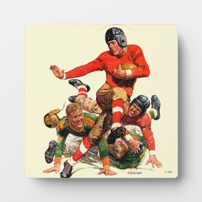 College Football Plaque (Front)