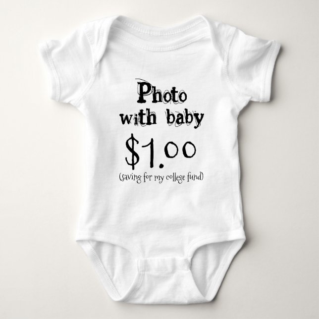College Fund Baby Bodysuit (Front)