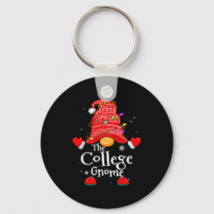 College Gnome - Xmas Family Matching Funny Christm Key Ring
