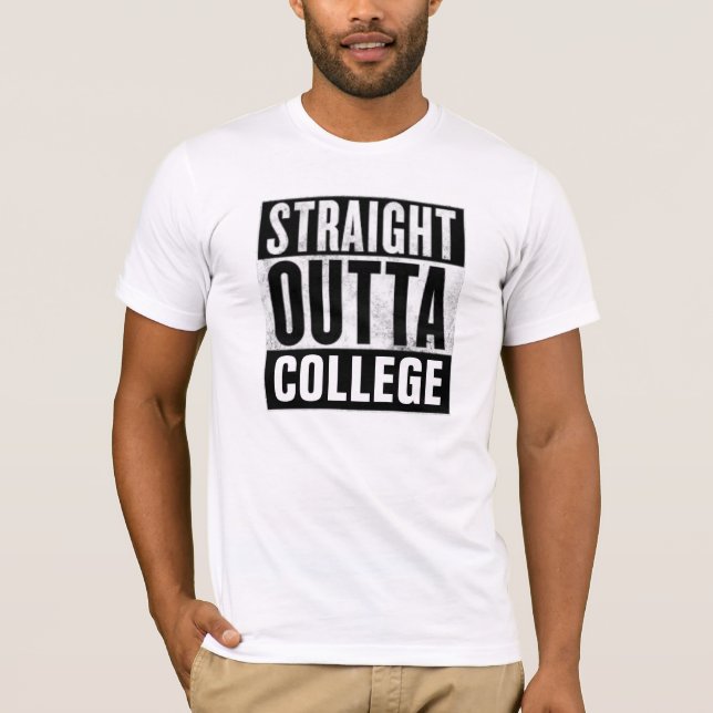 COLLEGE GRADUATE GRADUATION T-shirts (Front)