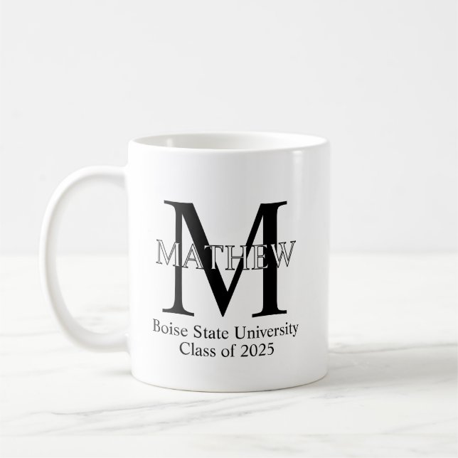 College Graduation Gift, Graduation coffee Mug, Gr Mug (Left)