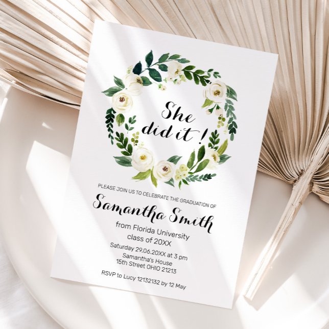 College Graduation Invitation (Creator Uploaded)