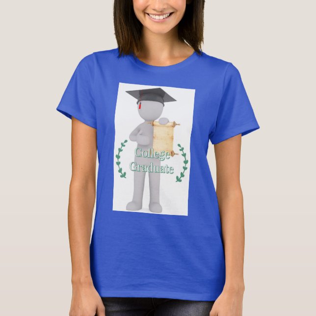 College Graduation  T-Shirt (Front)